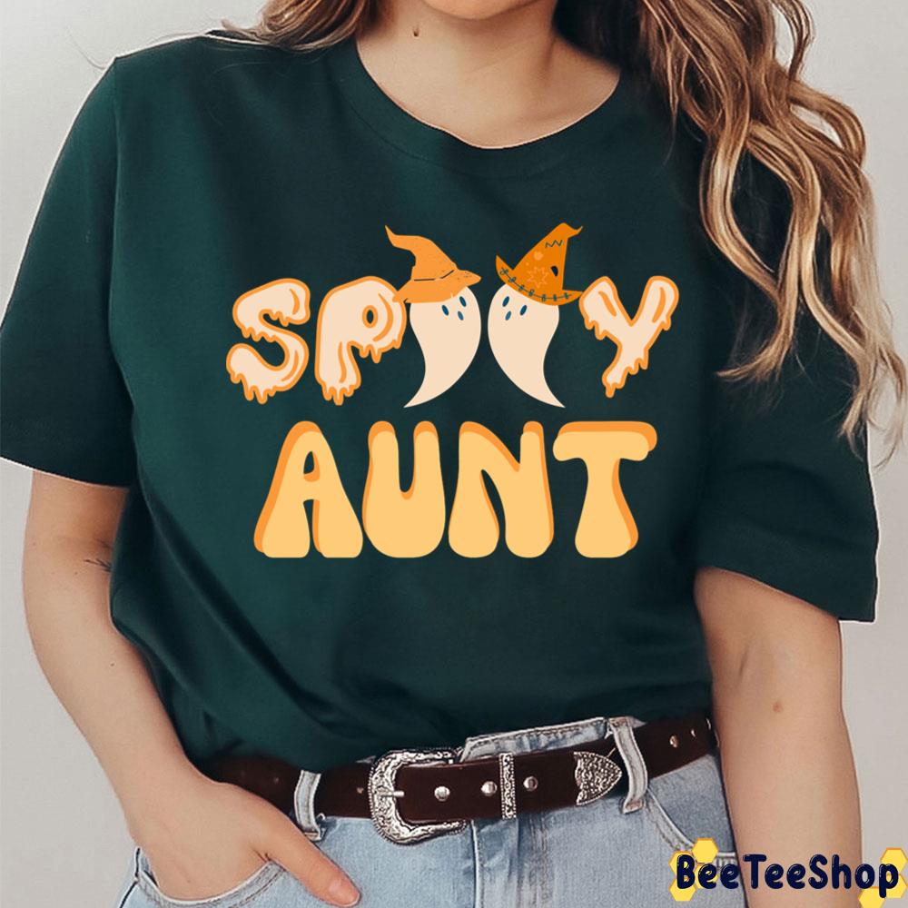 Groovy Ghost Spooky Season For Aunt Halloween Trending Unisex Sweatshirt Groovy Ghost Spooky Season For Aunt Halloween Trending Unisex Sweatshirt