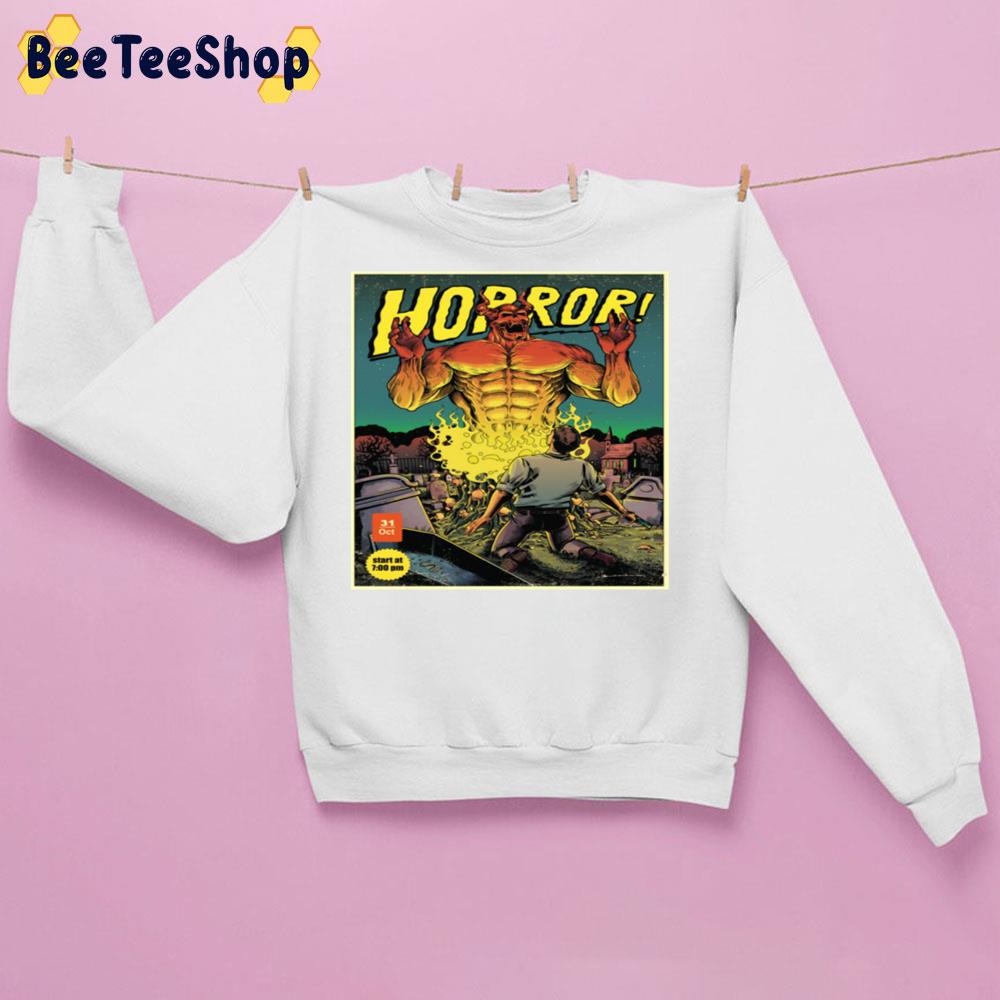 Halloween And Big Horror Trending Unisex Sweatshirt Halloween And Big Horror Trending Unisex Sweatshirt