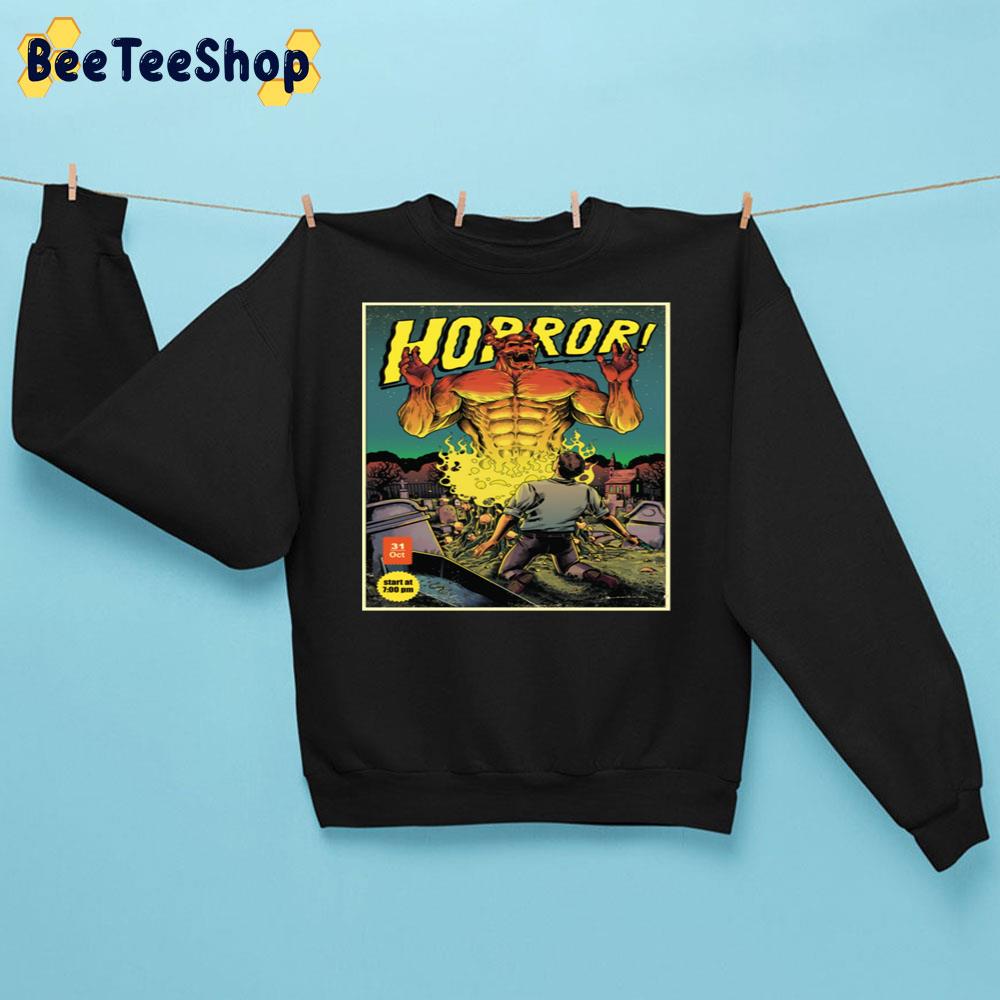 Halloween And Big Horror Trending Unisex Sweatshirt Halloween And Big Horror Trending Unisex Sweatshirt