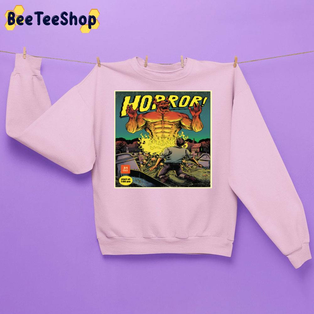 Halloween And Big Horror Trending Unisex Sweatshirt Halloween And Big Horror Trending Unisex Sweatshirt