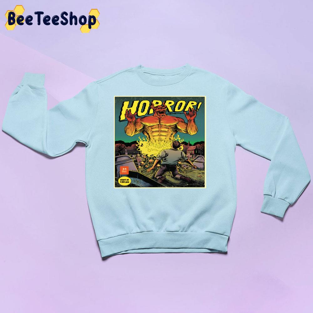 Halloween And Big Horror Trending Unisex Sweatshirt Halloween And Big Horror Trending Unisex Sweatshirt