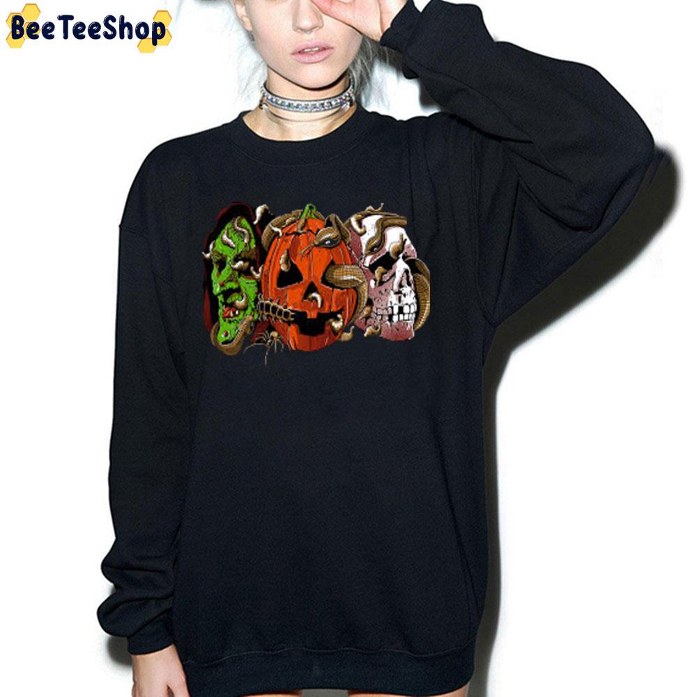 Halloween Iii Witch Silver Shamrock Masks Trending Unisex Sweatshirt Halloween Iii Witch Silver Shamrock Masks Trending Unisex Sweatshirt