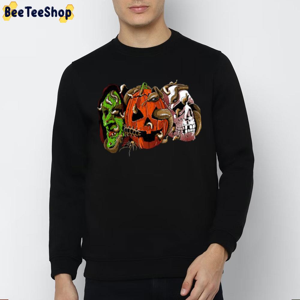 Halloween Iii Witch Silver Shamrock Masks Trending Unisex Sweatshirt Halloween Iii Witch Silver Shamrock Masks Trending Unisex Sweatshirt