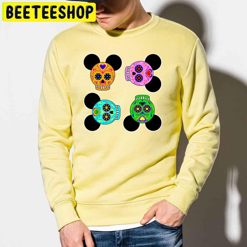 Halloween Mickey's Skull Trending Unisex Sweatshirt Halloween Mickey's Skull Trending Unisex Sweatshirt