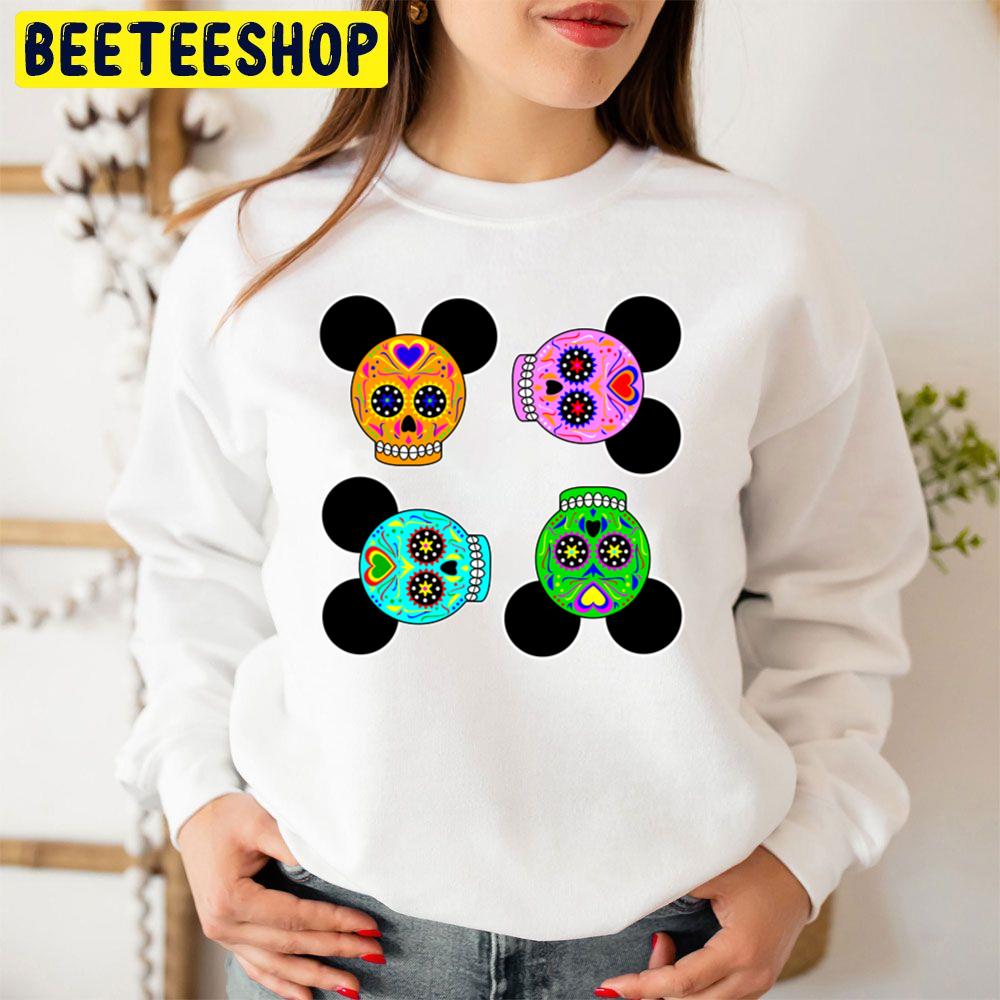 Halloween Mickey's Skull Trending Unisex Sweatshirt Halloween Mickey's Skull Trending Unisex Sweatshirt