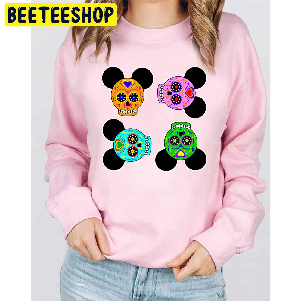 Halloween Mickey's Skull Trending Unisex Sweatshirt Halloween Mickey's Skull Trending Unisex Sweatshirt