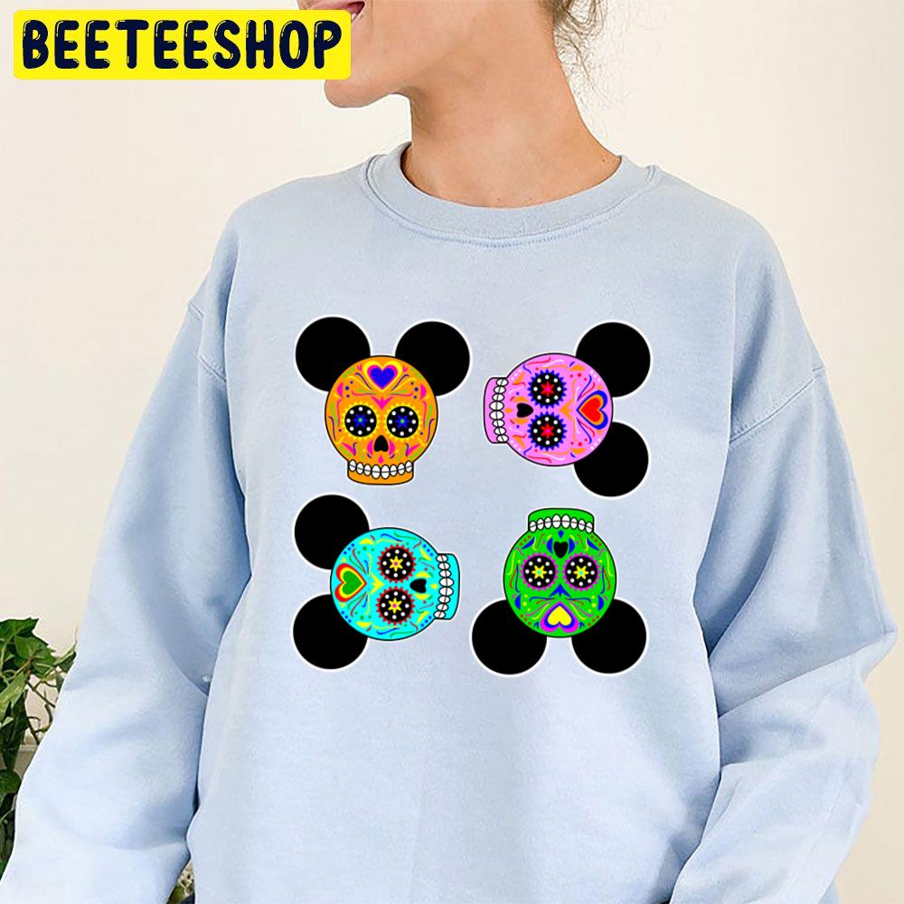 Halloween Mickey's Skull Trending Unisex Sweatshirt Halloween Mickey's Skull Trending Unisex Sweatshirt