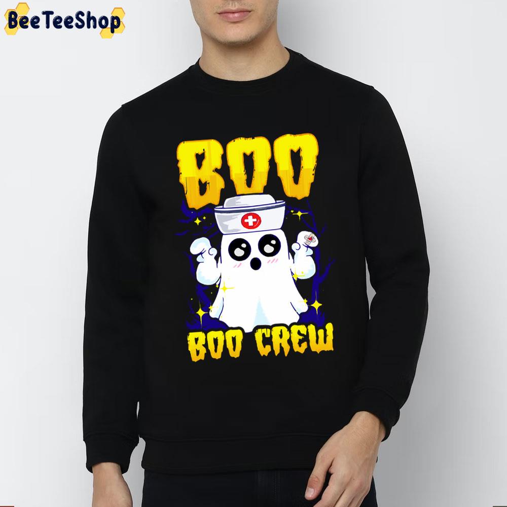 Halloween Nurse Boo Boo Crew Trending Unisex Sweatshirt Halloween Nurse Boo Boo Crew Trending Unisex Sweatshirt