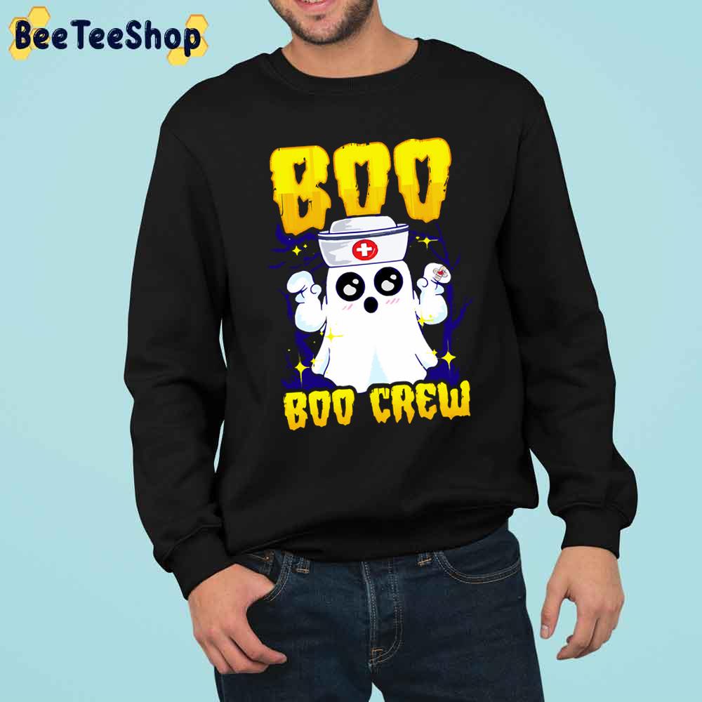 Halloween Nurse Boo Boo Crew Trending Unisex Sweatshirt Halloween Nurse Boo Boo Crew Trending Unisex Sweatshirt
