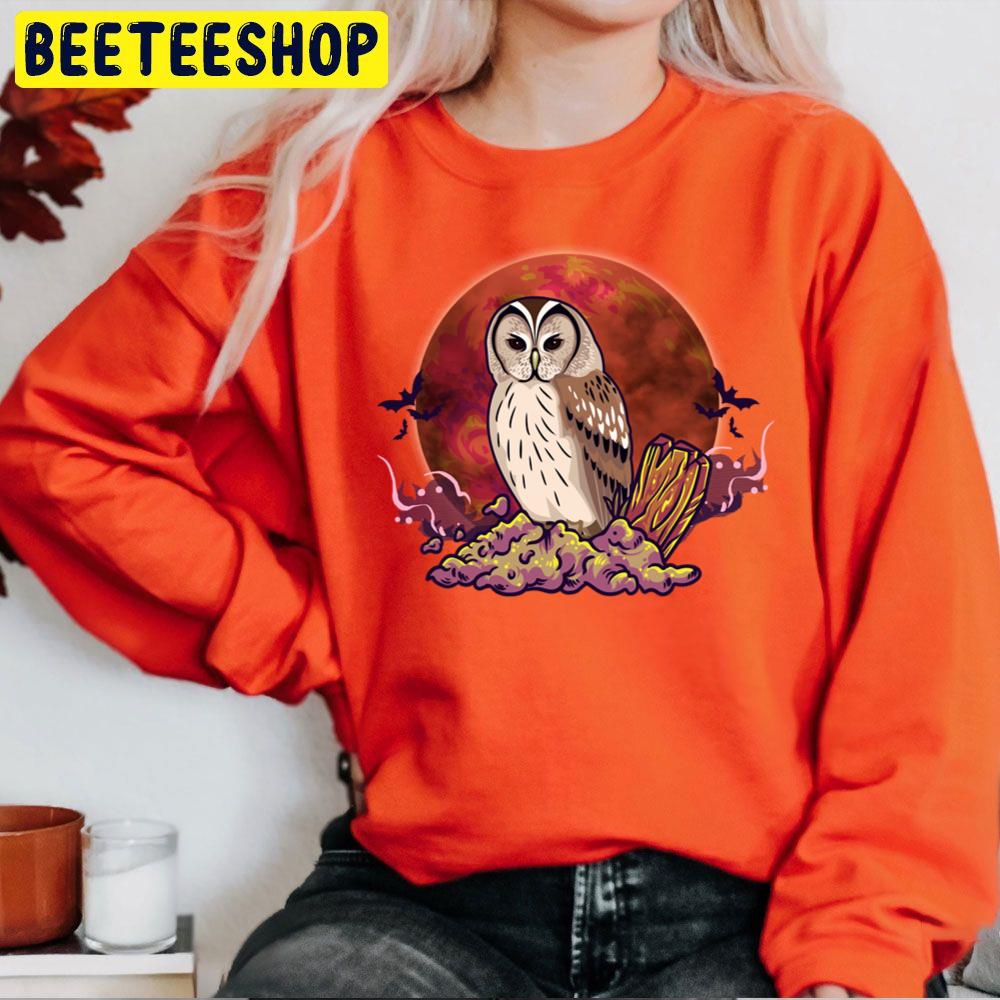 Halloween Owl Vintage Trending Unisex Sweatshirt Halloween Owl Vintage Trending Unisex Sweatshirt