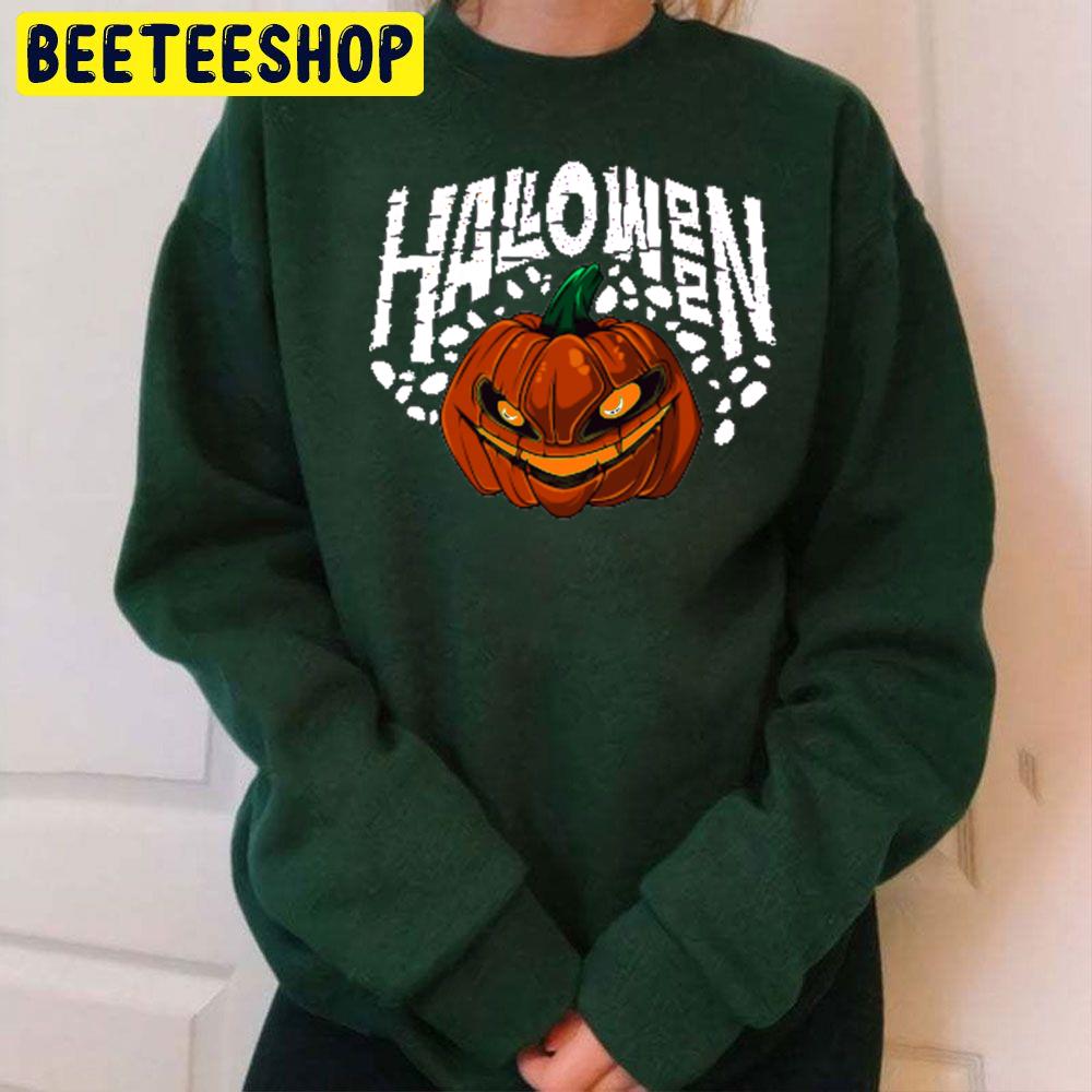 Halloween Scary Evil Pumpkin Funny Pumpkin Head Trending Unisex Sweatshirt Halloween Scary Evil Pumpkin Funny Pumpkin Head Trending Unisex Sweatshirt