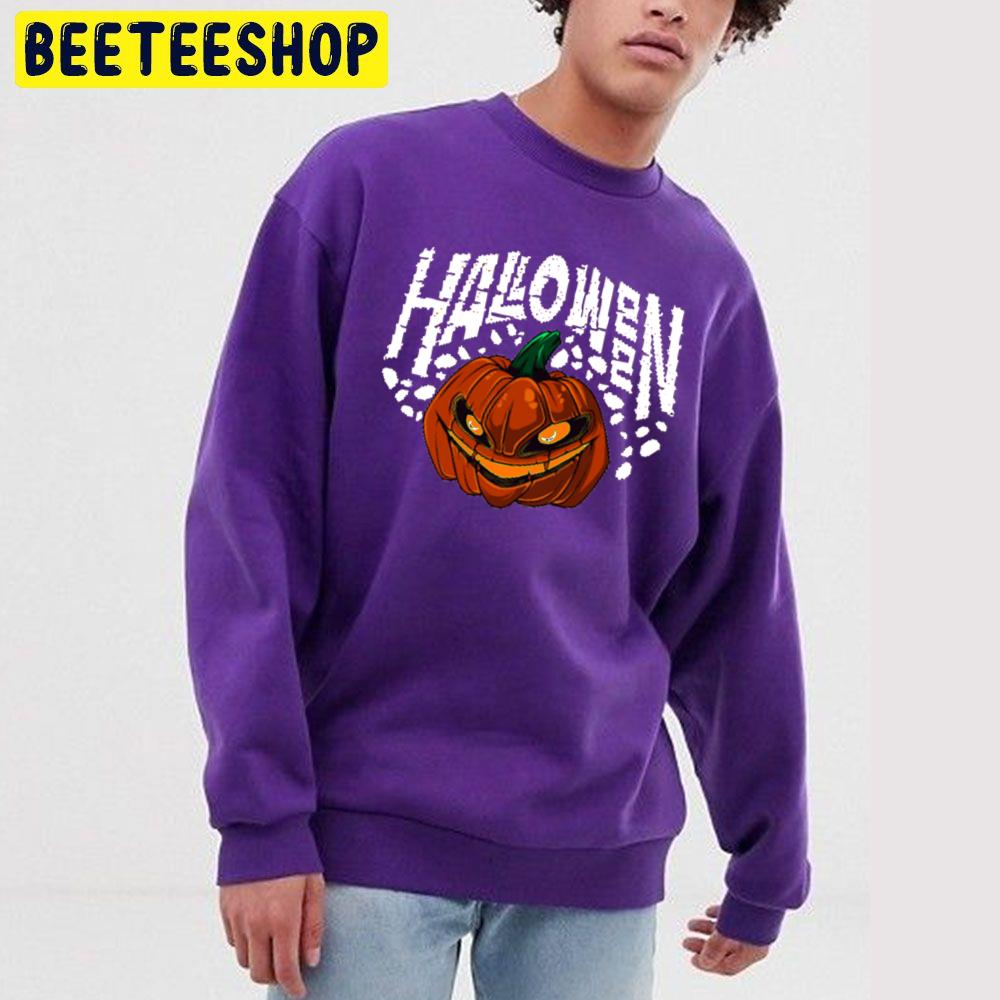 Halloween Scary Evil Pumpkin Funny Pumpkin Head Trending Unisex Sweatshirt Halloween Scary Evil Pumpkin Funny Pumpkin Head Trending Unisex Sweatshirt