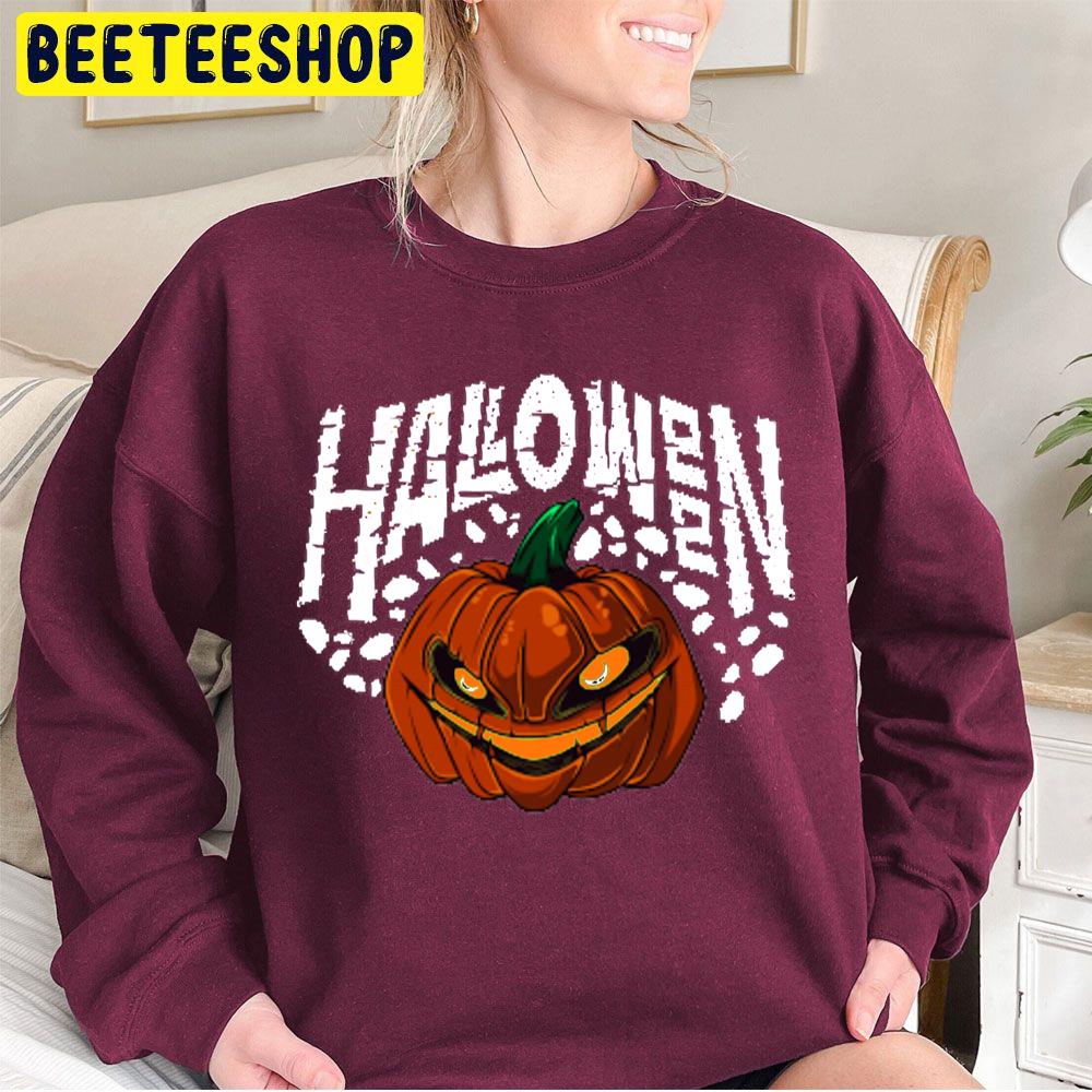 Halloween Scary Evil Pumpkin Funny Pumpkin Head Trending Unisex Sweatshirt Halloween Scary Evil Pumpkin Funny Pumpkin Head Trending Unisex Sweatshirt