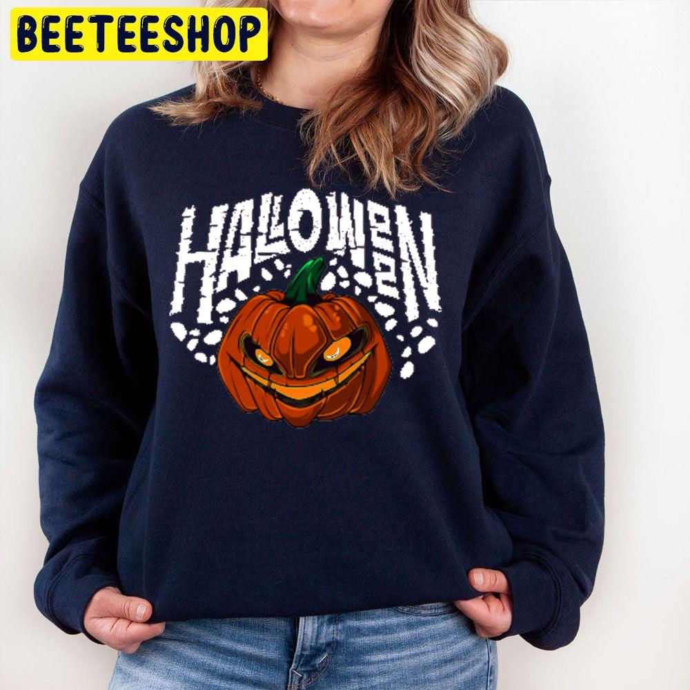 Halloween Scary Evil Pumpkin Funny Pumpkin Head Trending Unisex Sweatshirt Halloween Scary Evil Pumpkin Funny Pumpkin Head Trending Unisex Sweatshirt
