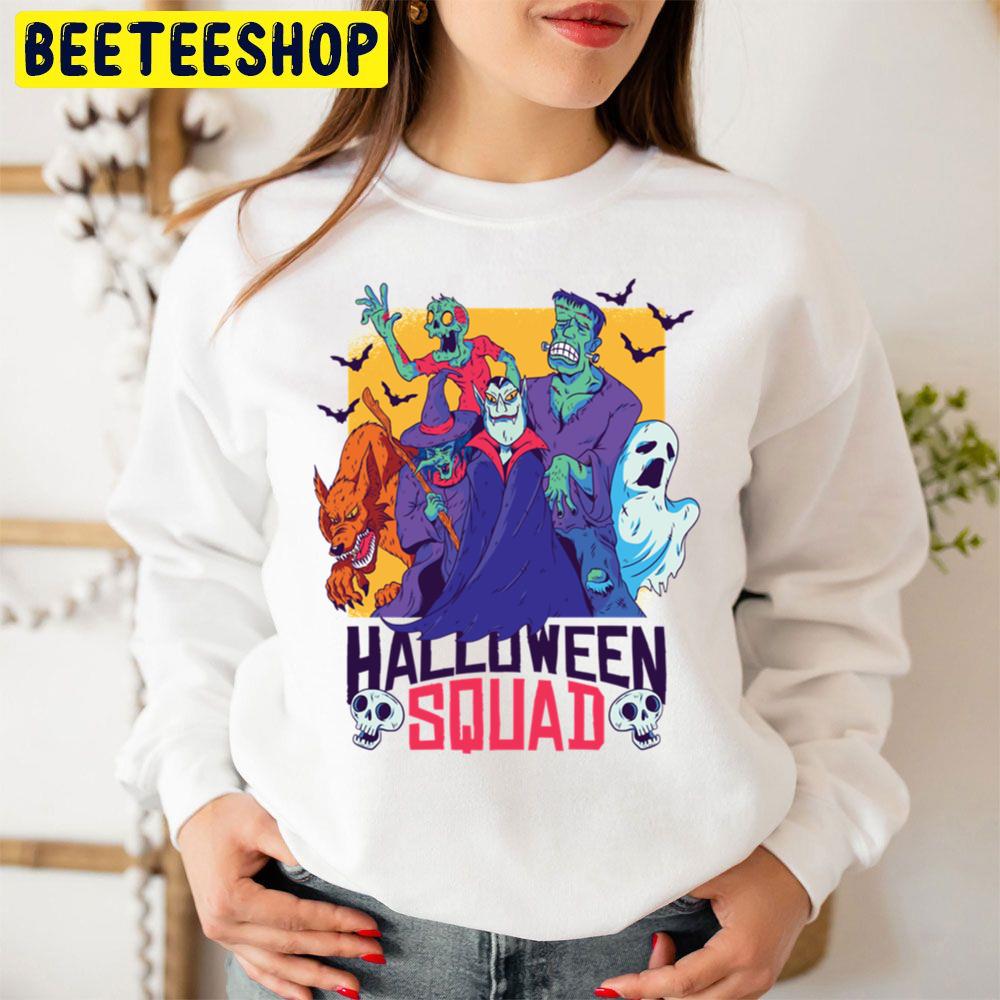 Halloween Squad Horror Halloween Trending Unisex Sweatshirt Halloween Squad Horror Halloween Trending Unisex Sweatshirt