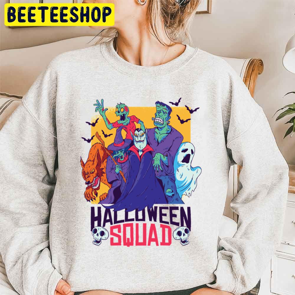 Halloween Squad Horror Halloween Trending Unisex Sweatshirt Halloween Squad Horror Halloween Trending Unisex Sweatshirt
