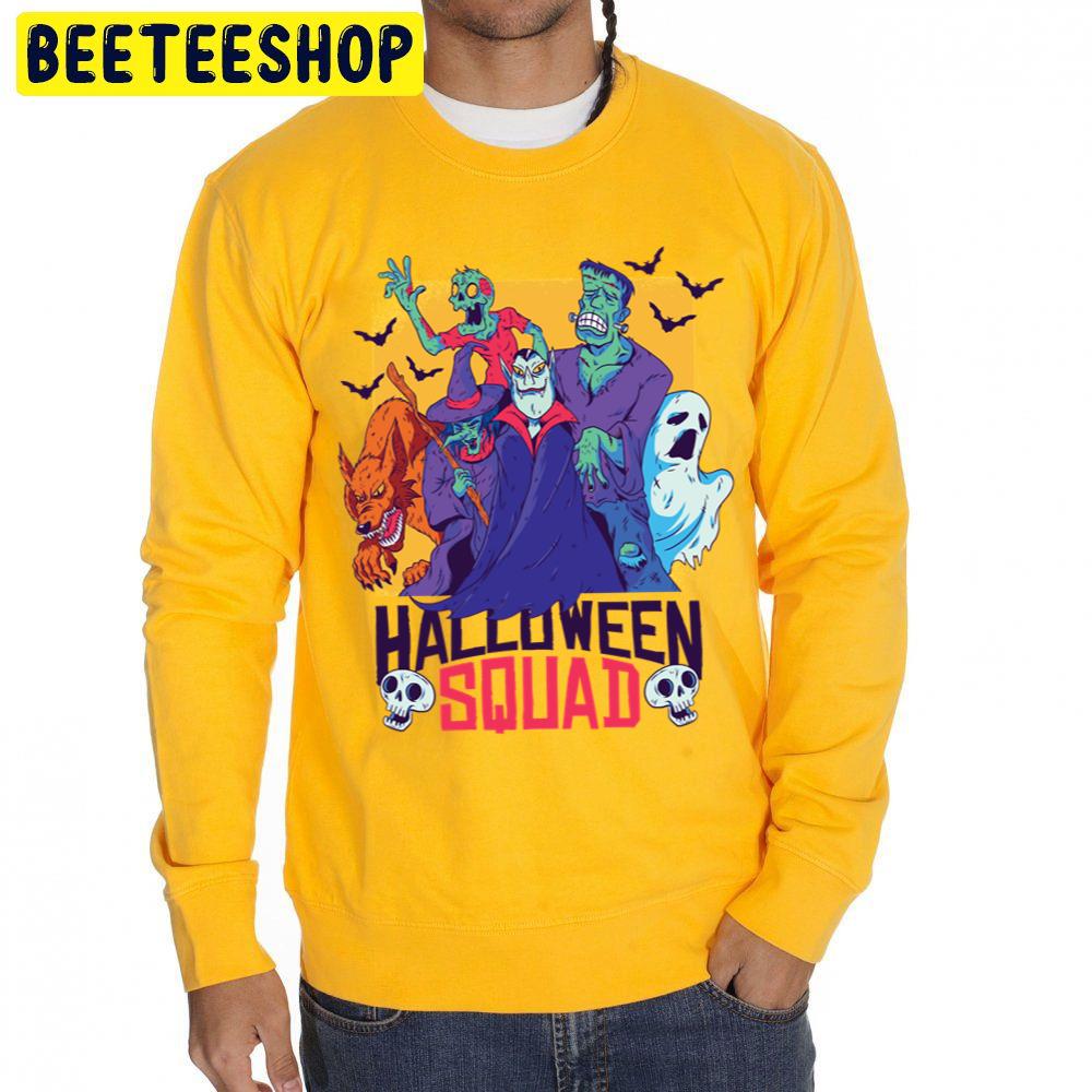 Halloween Squad Horror Halloween Trending Unisex Sweatshirt Halloween Squad Horror Halloween Trending Unisex Sweatshirt