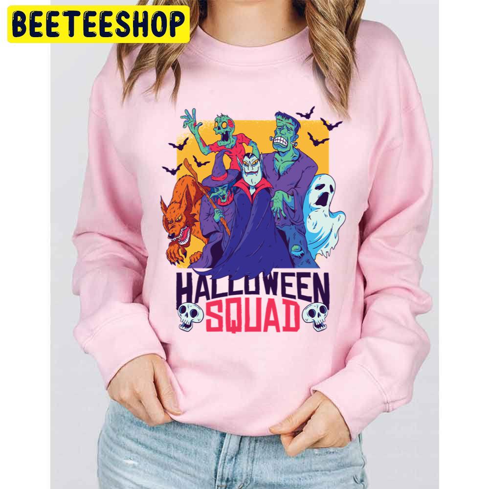 Halloween Squad Horror Halloween Trending Unisex Sweatshirt Halloween Squad Horror Halloween Trending Unisex Sweatshirt