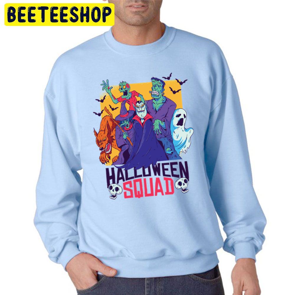Halloween Squad Horror Halloween Trending Unisex Sweatshirt Halloween Squad Horror Halloween Trending Unisex Sweatshirt