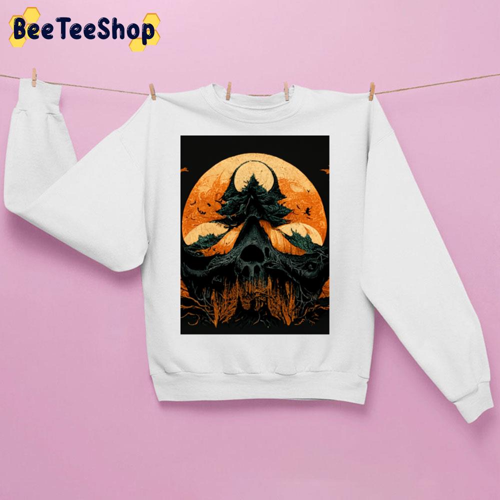 Halloween The Shadow Of Dark Unisex Sweatshirt Halloween The Shadow Of Dark Unisex Sweatshirt