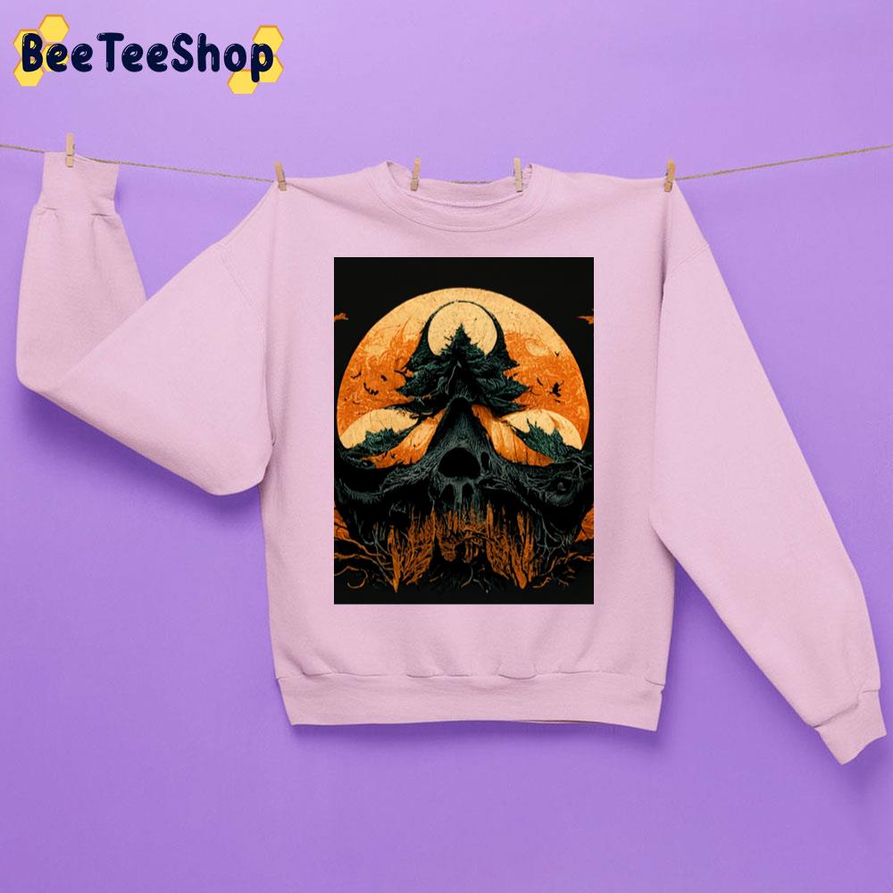 Halloween The Shadow Of Dark Unisex Sweatshirt Halloween The Shadow Of Dark Unisex Sweatshirt