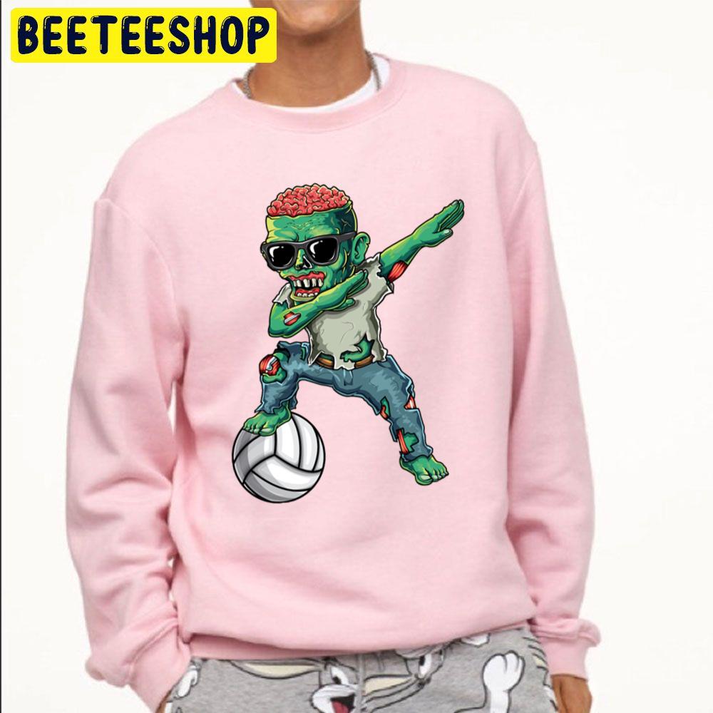 Halloween Volleyball Zombie Unisex Sweatshirt Halloween Volleyball Zombie Unisex Sweatshirt