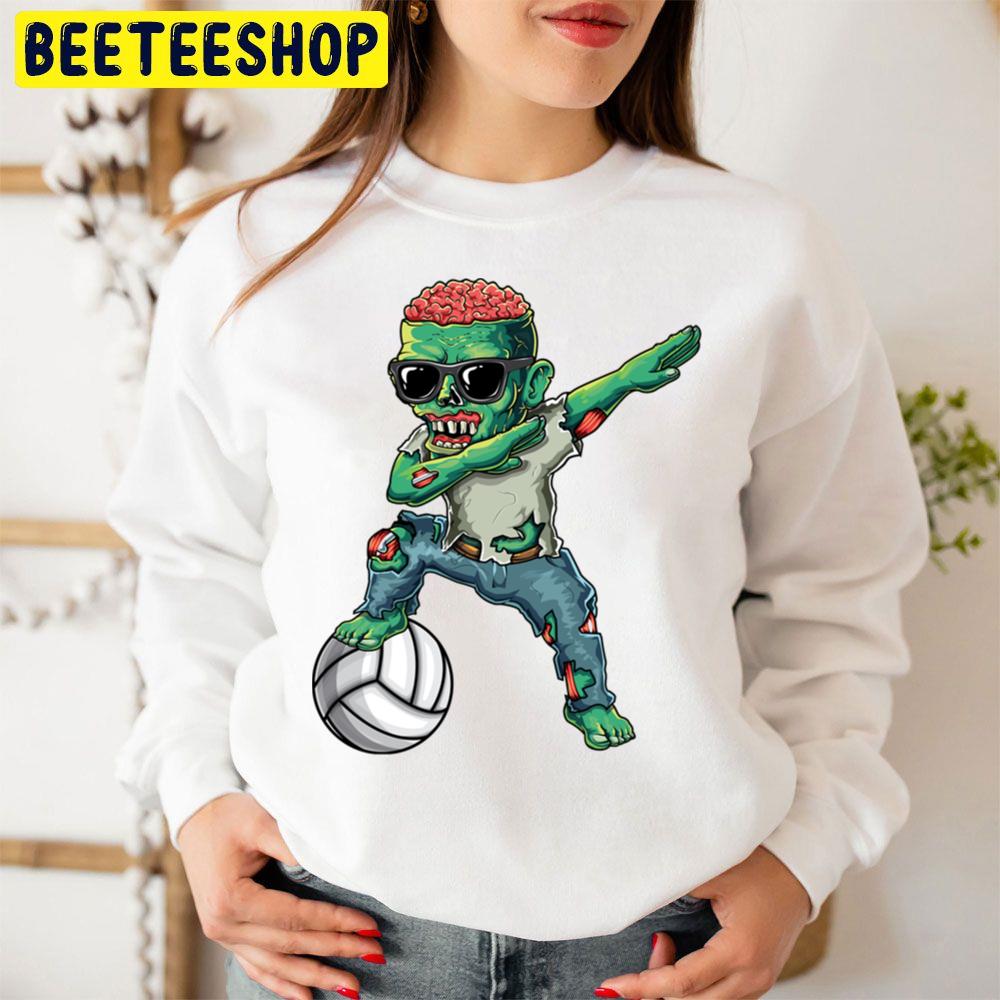 Halloween Volleyball Zombie Unisex Sweatshirt Halloween Volleyball Zombie Unisex Sweatshirt