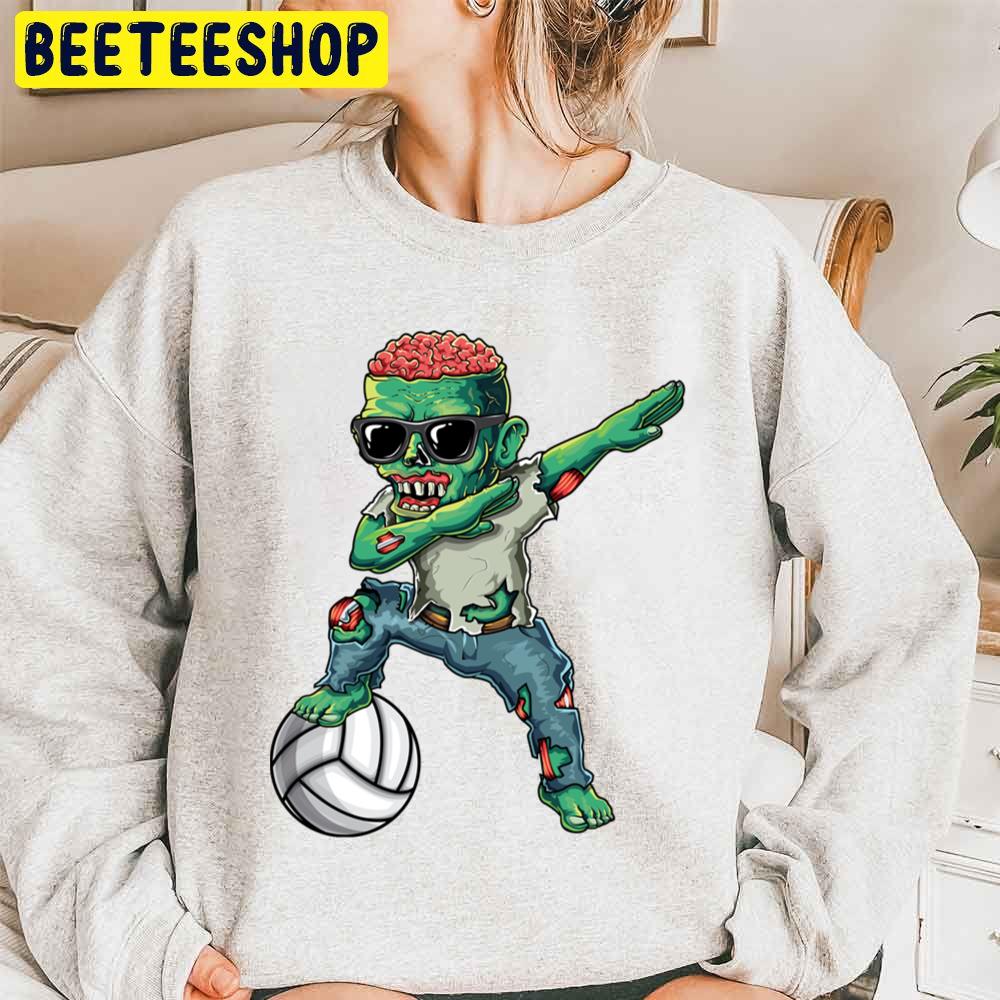 Halloween Volleyball Zombie Unisex Sweatshirt Halloween Volleyball Zombie Unisex Sweatshirt