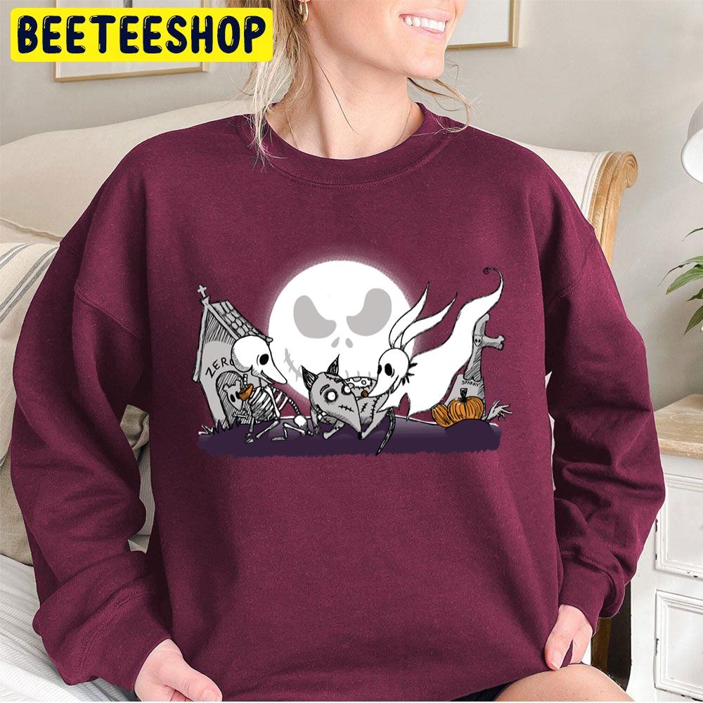 Halloween's Best Friends Night Mate Before Christmas Trending Unisex Sweatshirt Halloween's Best Friends Night Mate Before Christmas Trending Unisex Sweatshirt