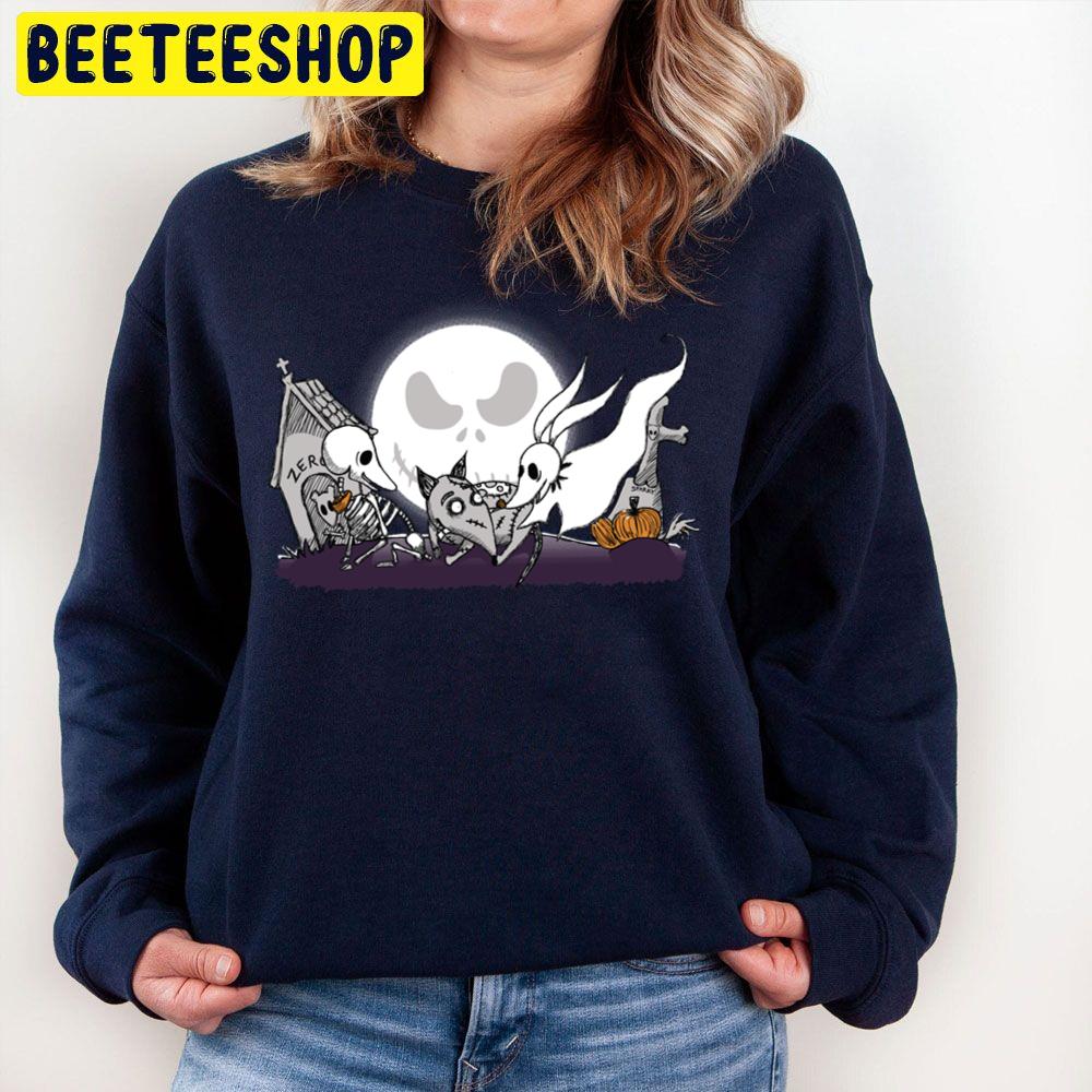 Halloween's Best Friends Night Mate Before Christmas Trending Unisex Sweatshirt Halloween's Best Friends Night Mate Before Christmas Trending Unisex Sweatshirt
