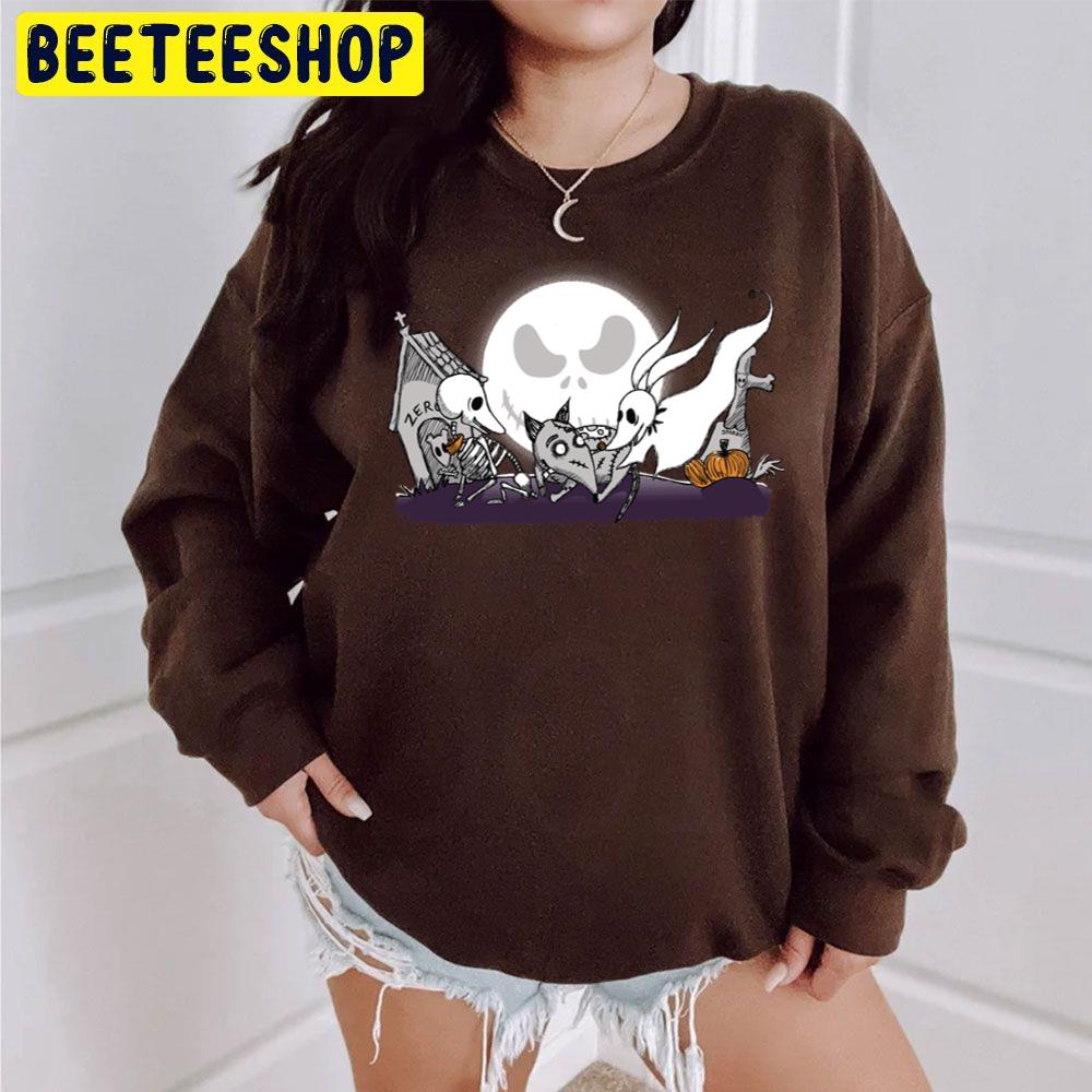 Halloween's Best Friends Night Mate Before Christmas Trending Unisex Sweatshirt Halloween's Best Friends Night Mate Before Christmas Trending Unisex Sweatshirt