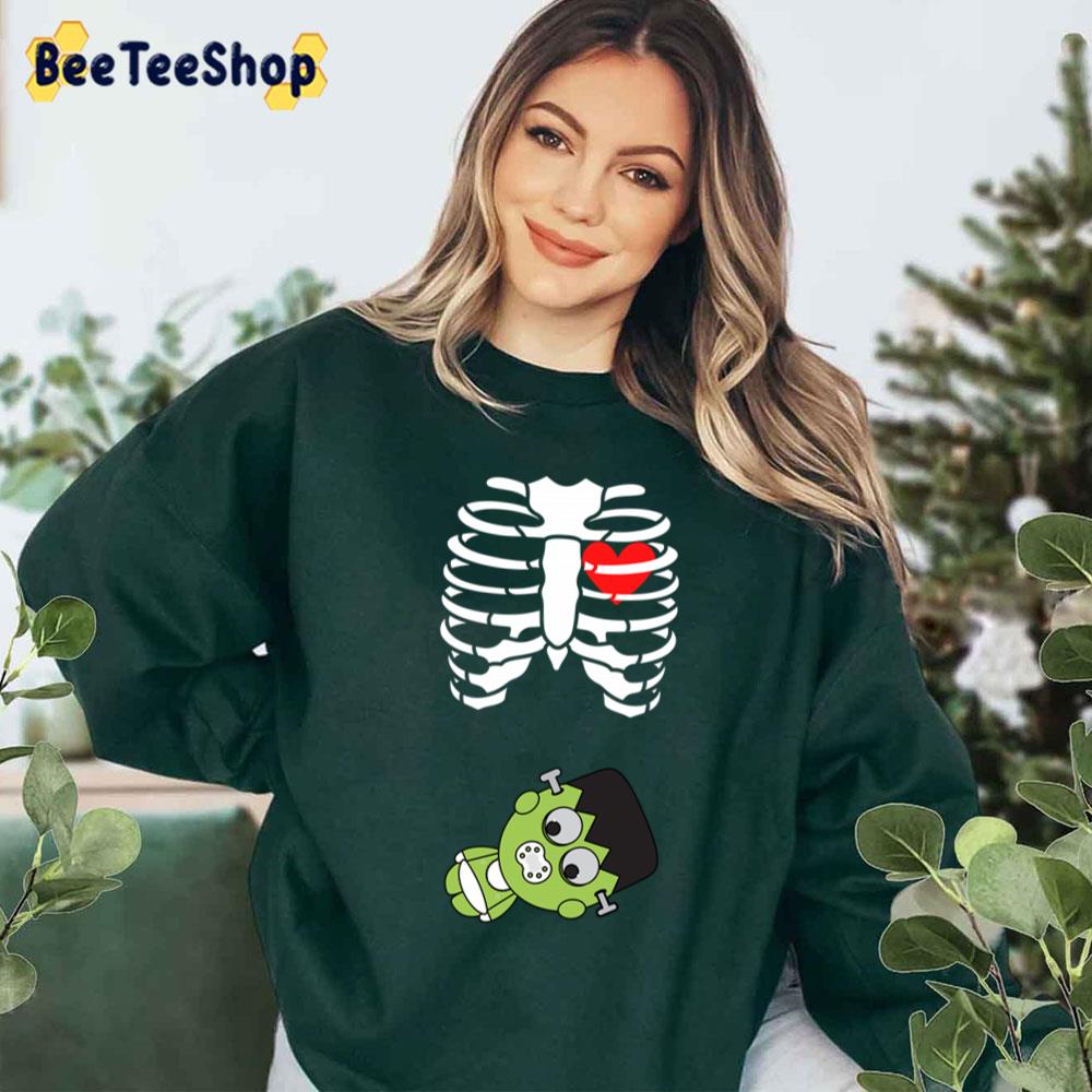 Halloweens For Pregnant Frankenstein Halloween Trending Unisex Sweatshirt Halloweens For Pregnant Frankenstein Halloween Trending Unisex Sweatshirt