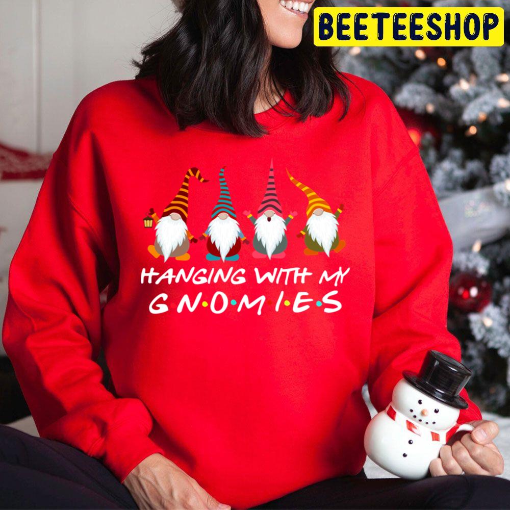 Hanging With My Gnomies Christmas Trending Unisex Hoodie Hanging With My Gnomies Christmas Trending Unisex Hoodie