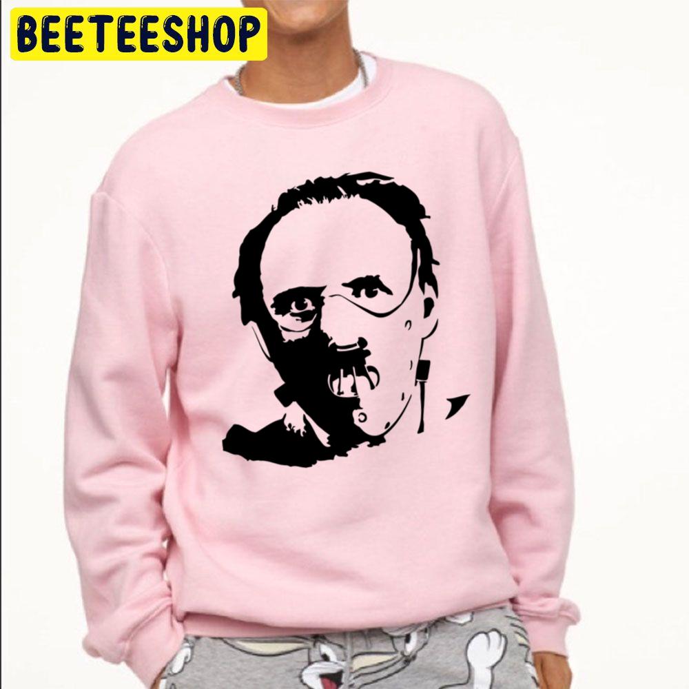 Hannibal Lecter Black Art Halloween Trending Unisex Sweatshirt Hannibal Lecter Black Art Halloween Trending Unisex Sweatshirt