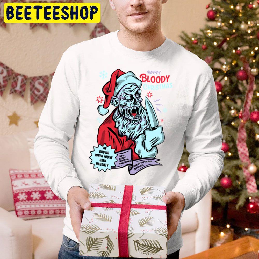 Happy Bloody Christmas Trending Unisex Hoodie Happy Bloody Christmas Trending Unisex Hoodie