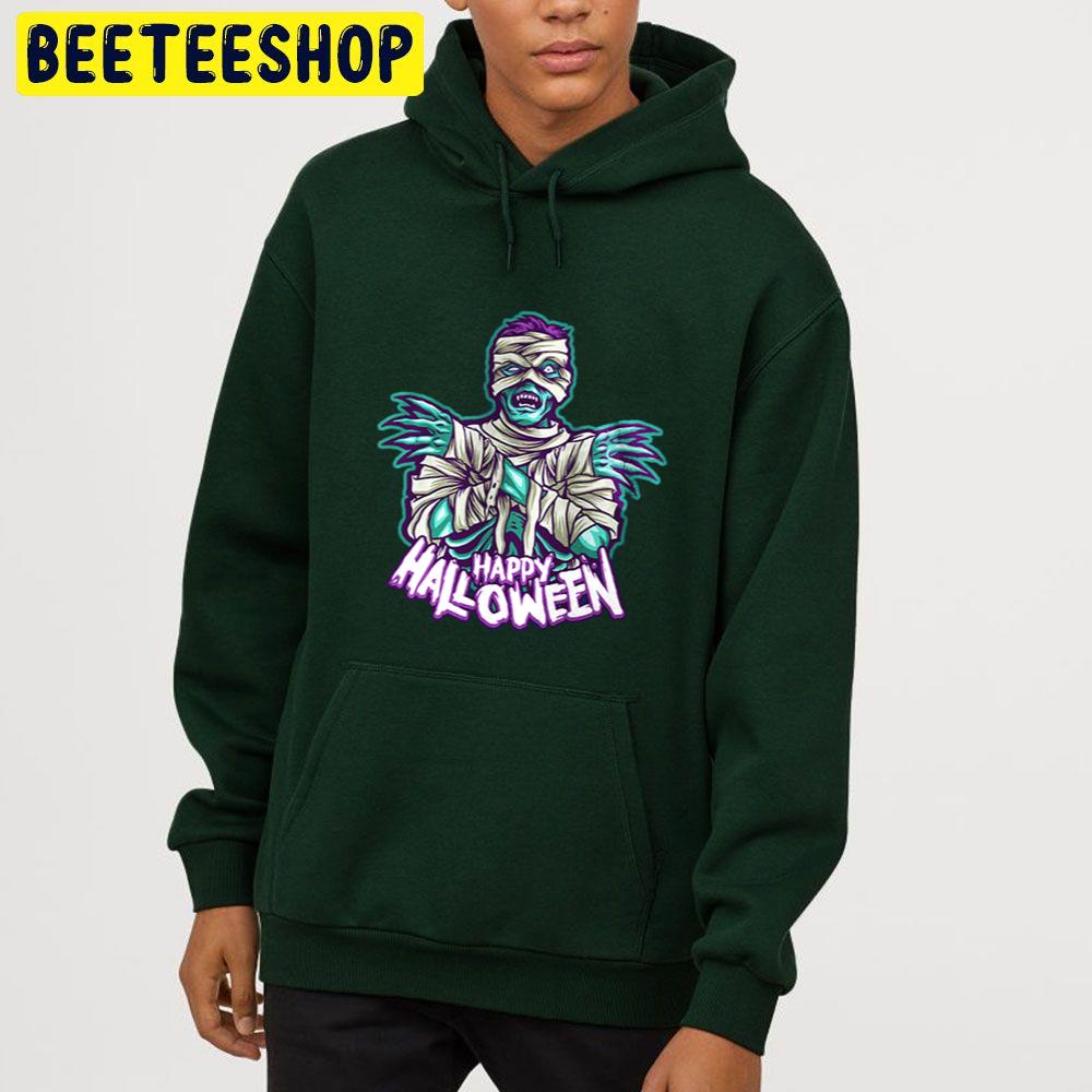 Happy Halloween Monster Zombie Unisex Hoodie Happy Halloween Monster Zombie Unisex Hoodie
