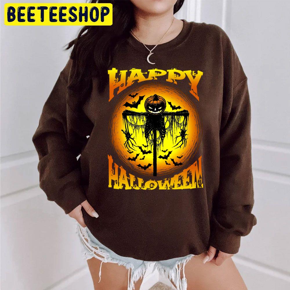 Happy Halloween Pumpkin Ghost Trending Unisex Sweatshirt Happy Halloween Pumpkin Ghost Trending Unisex Sweatshirt