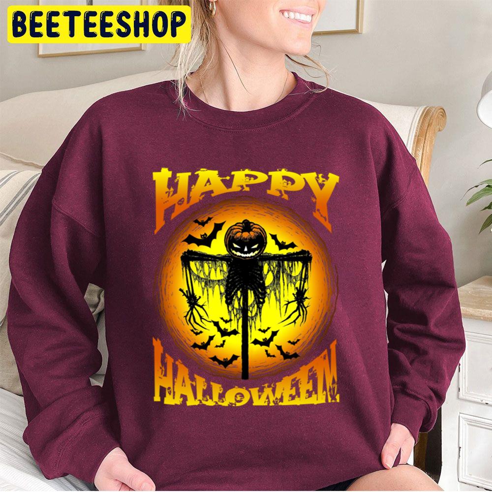 Happy Halloween Pumpkin Ghost Trending Unisex Sweatshirt Happy Halloween Pumpkin Ghost Trending Unisex Sweatshirt