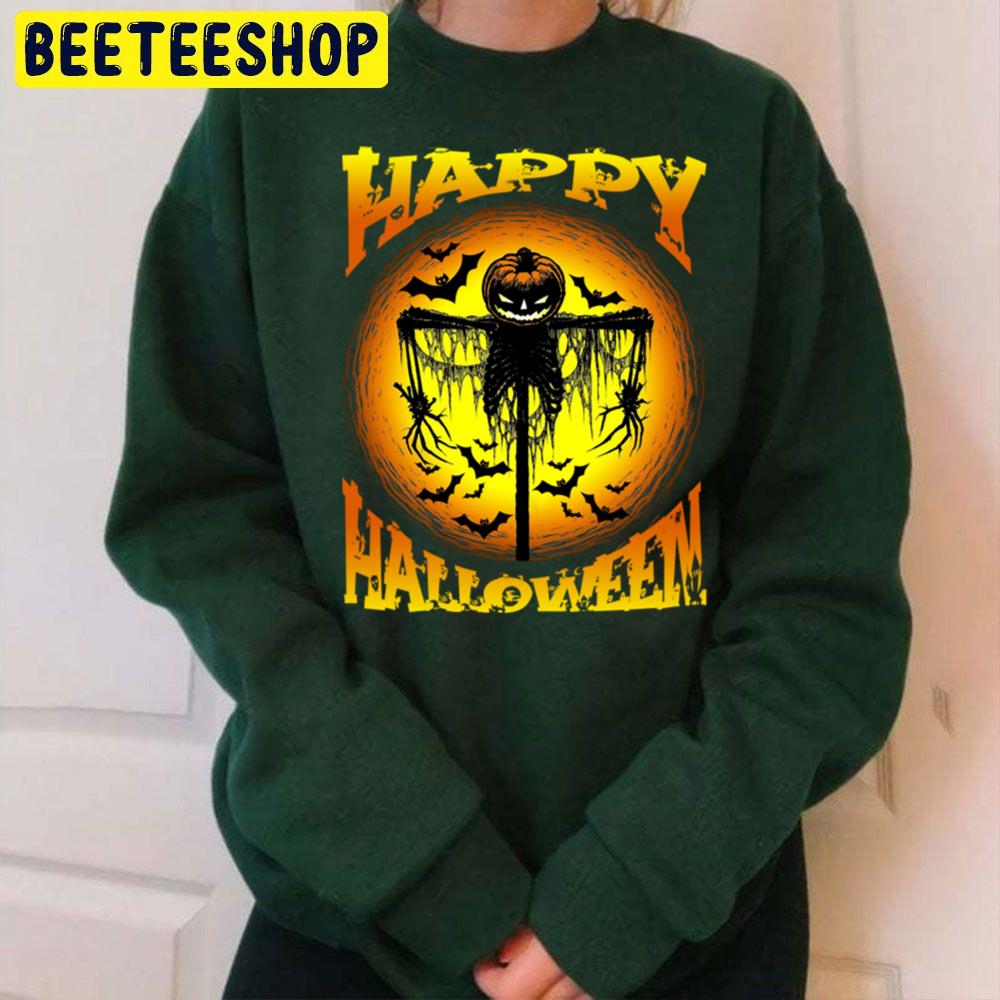 Happy Halloween Pumpkin Ghost Trending Unisex Sweatshirt Happy Halloween Pumpkin Ghost Trending Unisex Sweatshirt