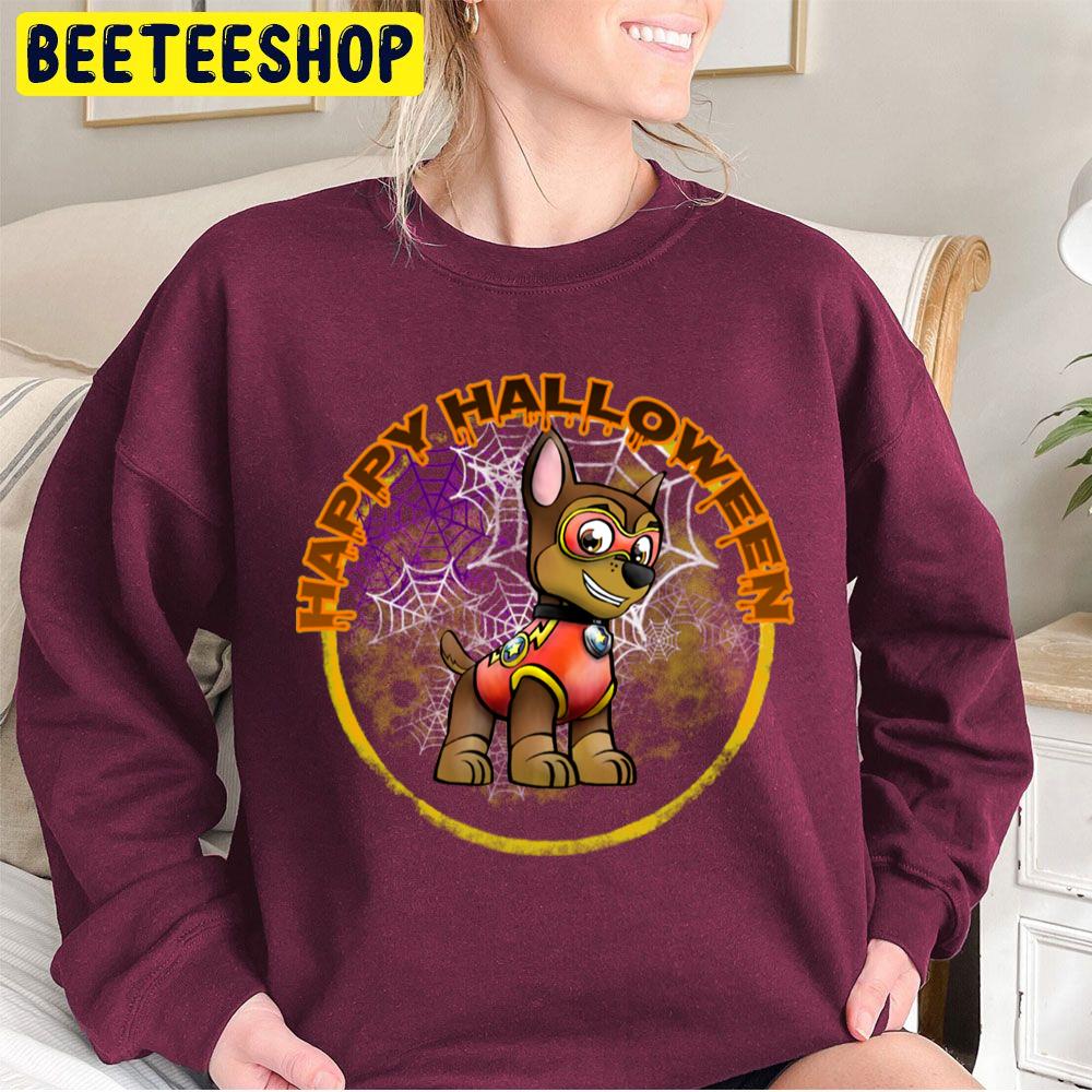 Happy Halloween Puppy Trending Unisex Sweatshirt Happy Halloween Puppy Trending Unisex Sweatshirt