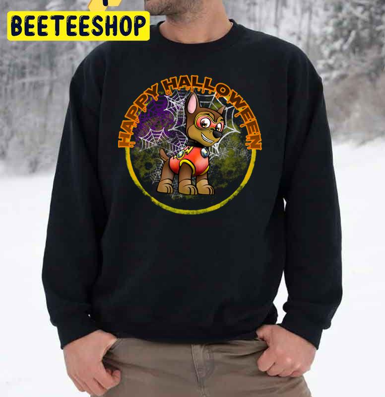 Happy Halloween Puppy Trending Unisex Sweatshirt Happy Halloween Puppy Trending Unisex Sweatshirt
