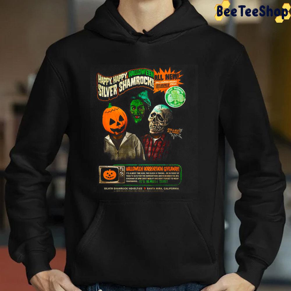Happy Halloween Silver Shamrock Halloween 3 Season Of The Witch Trending Unisex Sweatshirt Happy Halloween Silver Shamrock Halloween 3 Season Of The Witch Trending Unisex Sweatshirt