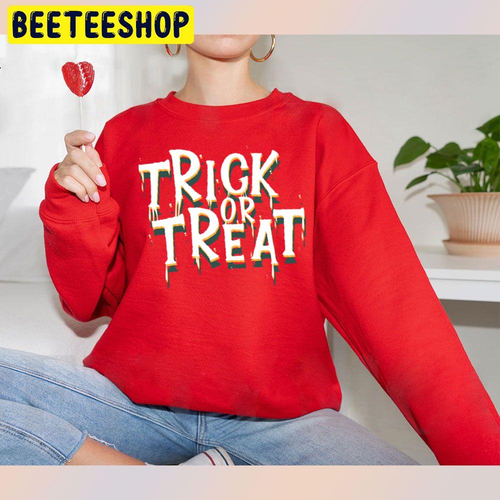 Happy Halloween Trick Or Treat Vintage Unisex Sweatshirt Happy Halloween Trick Or Treat Vintage Unisex Sweatshirt