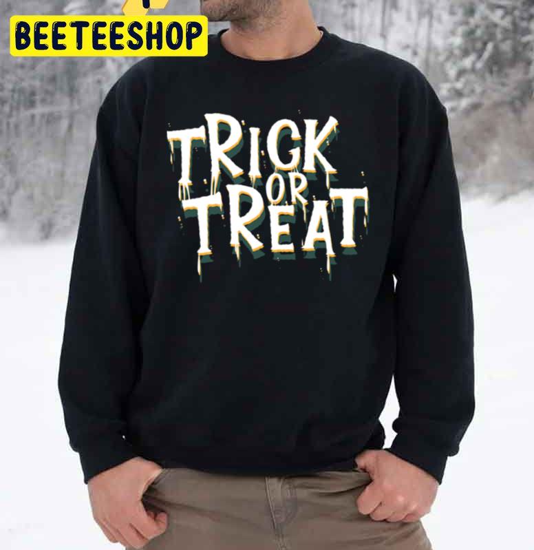 Happy Halloween Trick Or Treat Vintage Unisex Sweatshirt Happy Halloween Trick Or Treat Vintage Unisex Sweatshirt