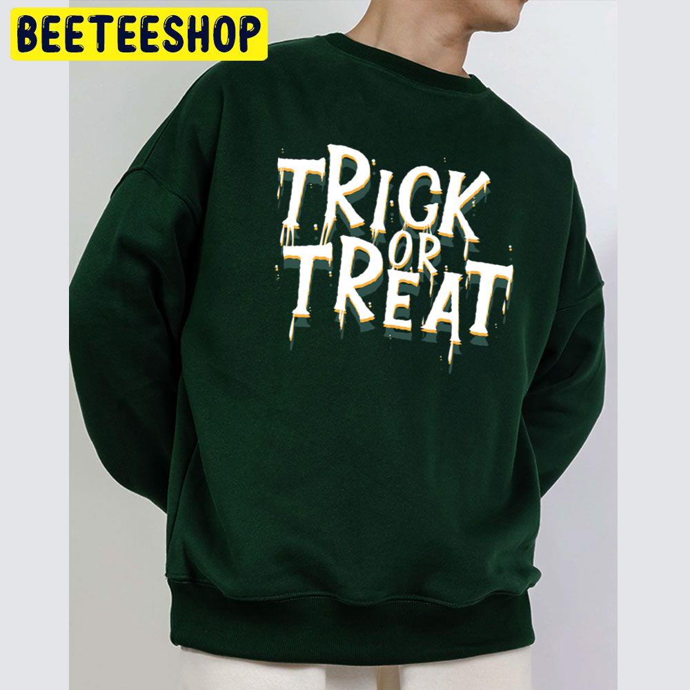 Happy Halloween Trick Or Treat Vintage Unisex Sweatshirt Happy Halloween Trick Or Treat Vintage Unisex Sweatshirt