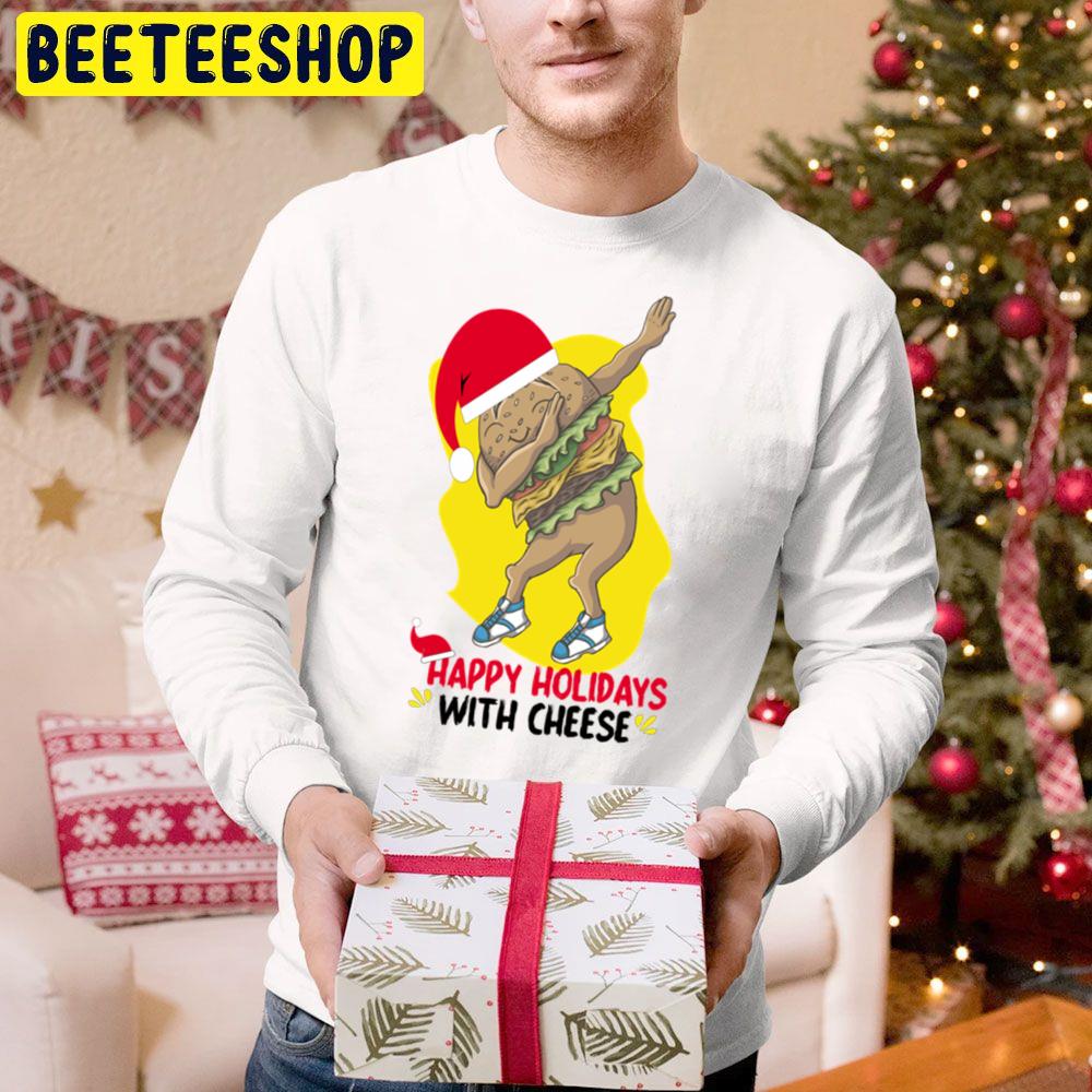 Happy Holidays With Burger Trending Unisex Hoodie Happy Holidays With Burger Trending Unisex Hoodie