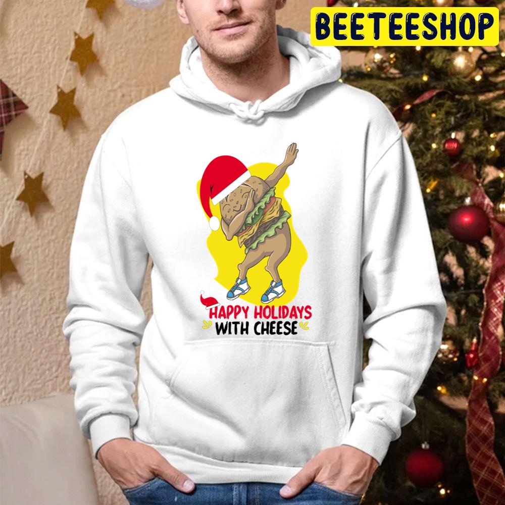 Happy Holidays With Burger Trending Unisex Hoodie Happy Holidays With Burger Trending Unisex Hoodie