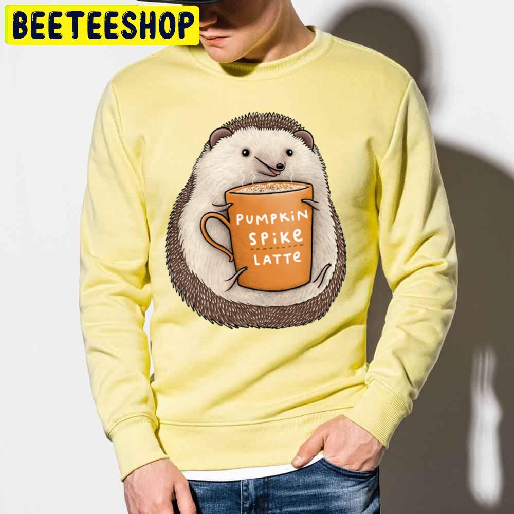 Hedgehog Pumpkin Spike Latte Trending Unisex Sweatshirt Hedgehog Pumpkin Spike Latte Trending Unisex Sweatshirt