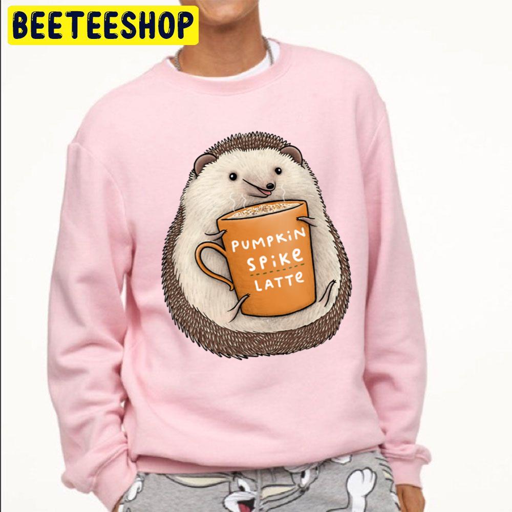 Hedgehog Pumpkin Spike Latte Trending Unisex Sweatshirt Hedgehog Pumpkin Spike Latte Trending Unisex Sweatshirt