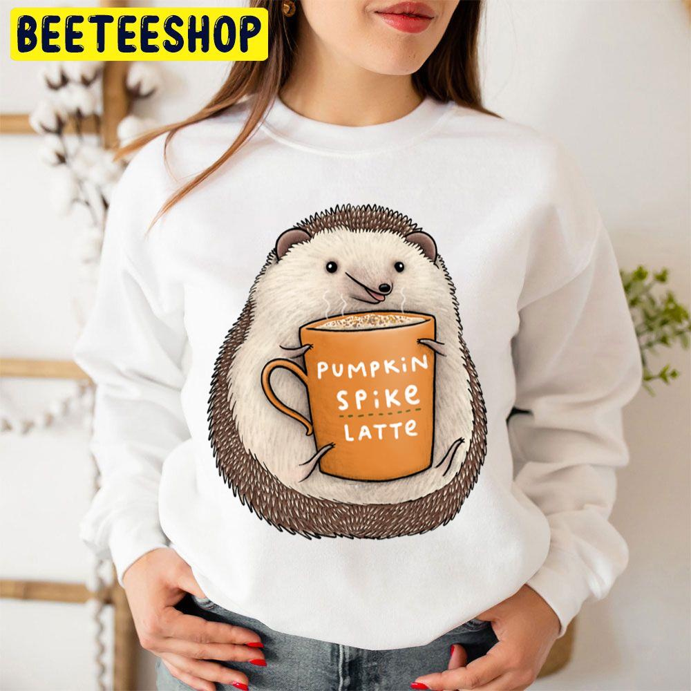 Hedgehog Pumpkin Spike Latte Trending Unisex Sweatshirt Hedgehog Pumpkin Spike Latte Trending Unisex Sweatshirt